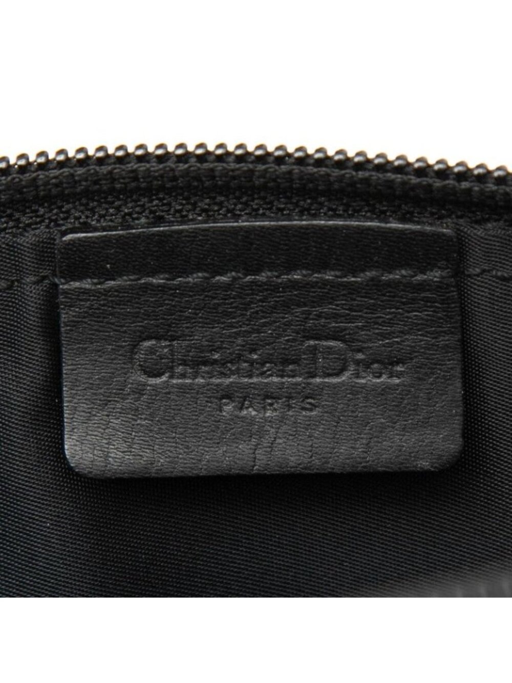 Dior Street Chic Trotter Handbag Black Leather Canvas - Picture 6 of 6